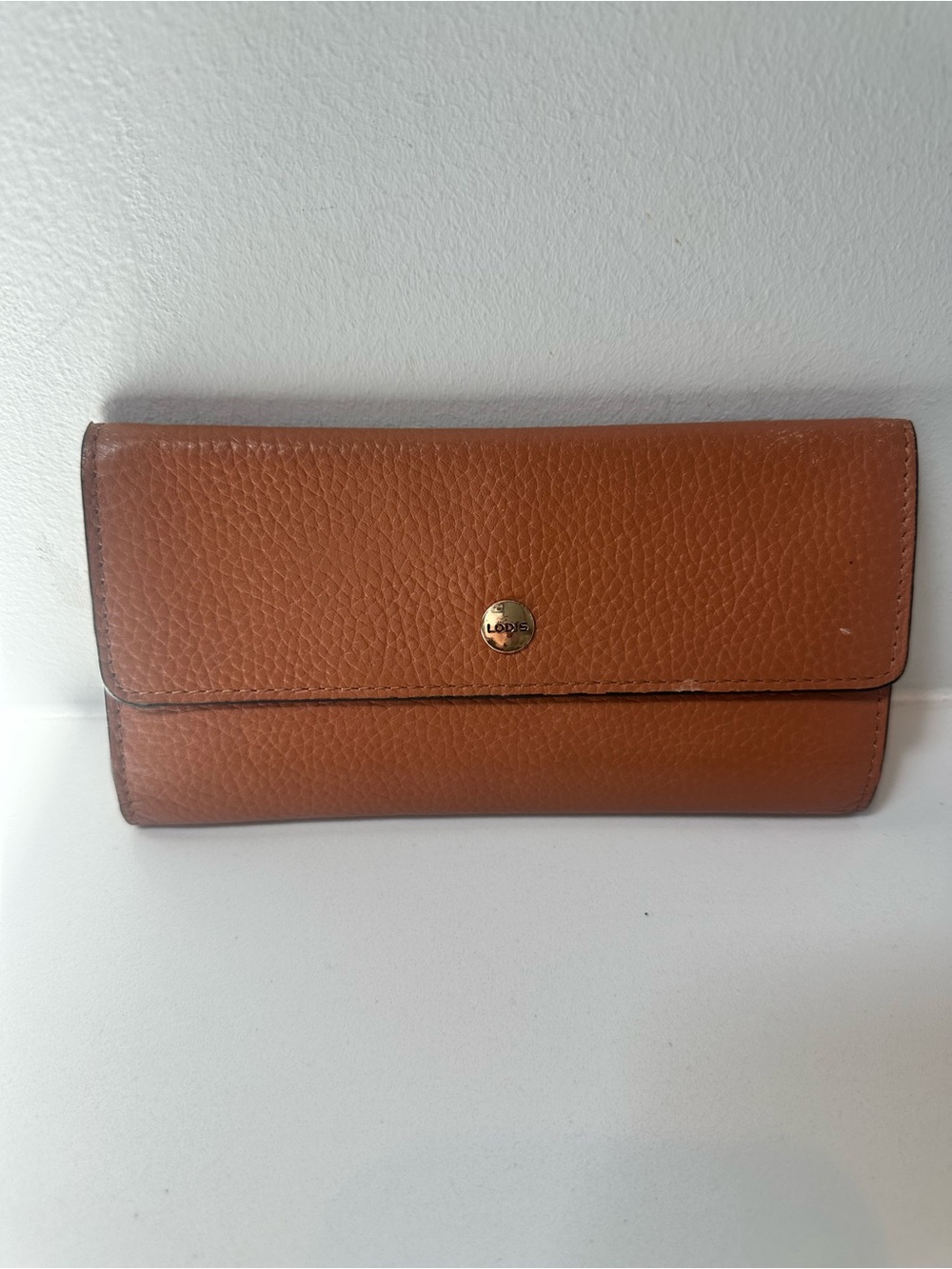Lodis leather wallet (a little wear on each upper corner but otherwise good